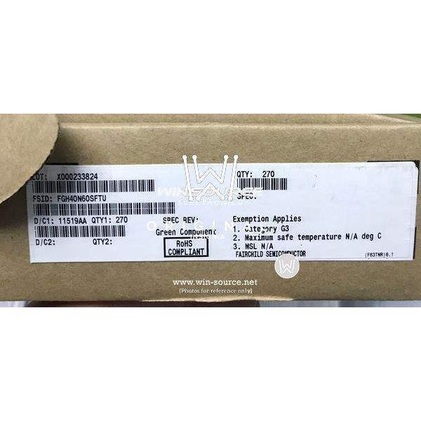 FGH40N60SFTU label picture