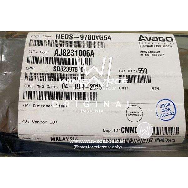 HEDS-9780#G54 label picture