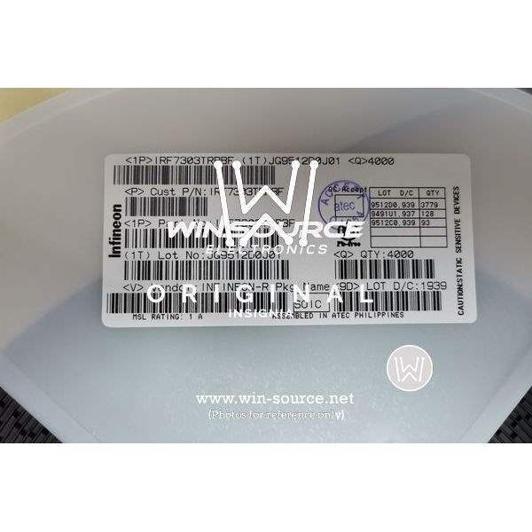 IRF7303TRPBF label picture