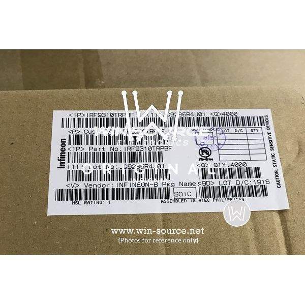 IRF9310TRPBF label picture