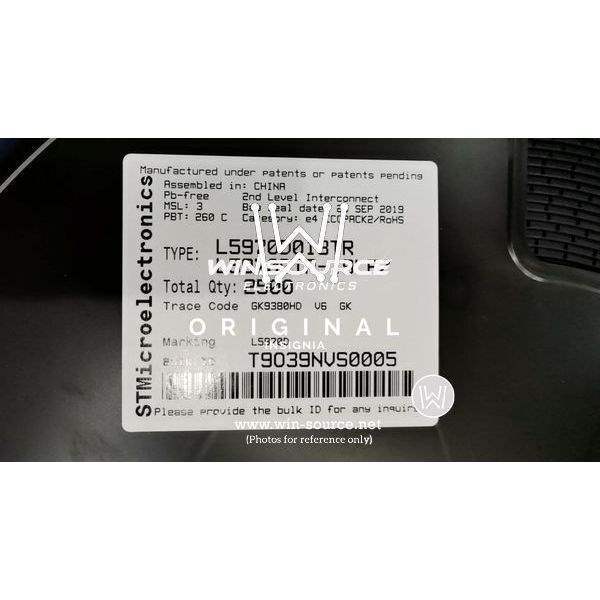 L5970D013TR label picture