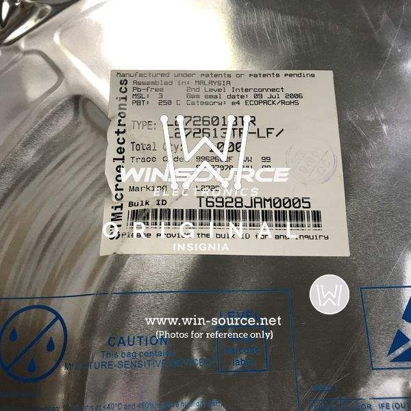 L2726013TR label picture