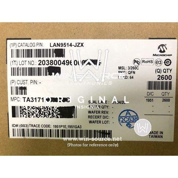 LAN9514-JZX label picture 2