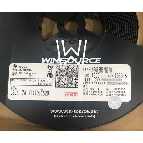 LM2665M6/NOPB label picture 2