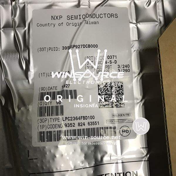LPC2364FBD100 label picture