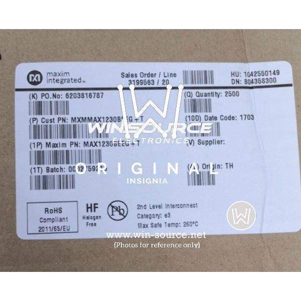 MAX1230BEEG+T label picture