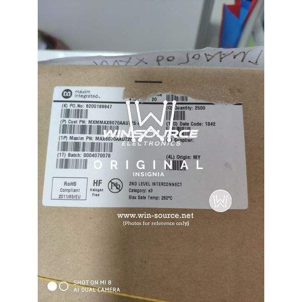 MAX6070AAUT25+T label picture