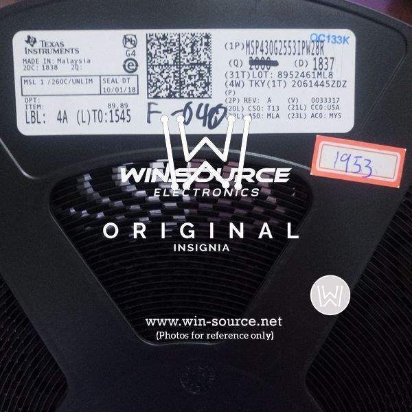MSP430G2553IPW28R label picture 2