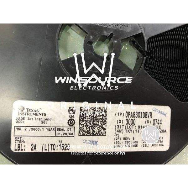 OPA830IDBVR label picture