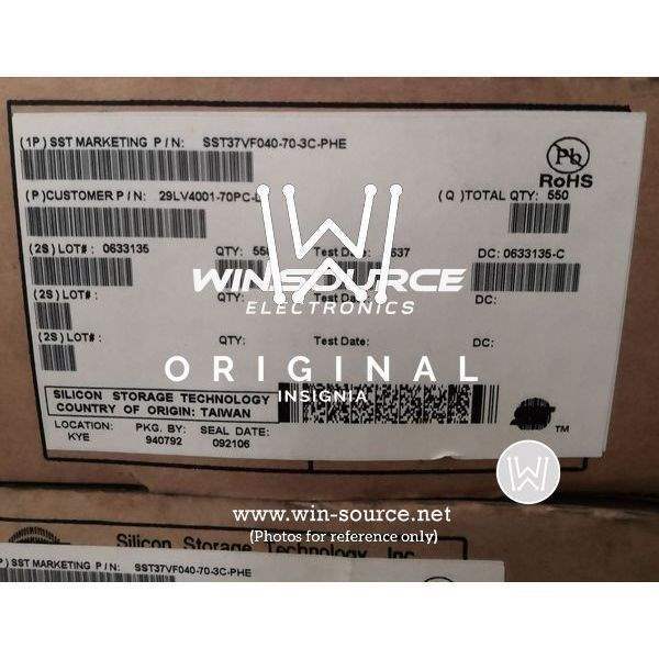 SST37VF040-70-3C-PHE label picture