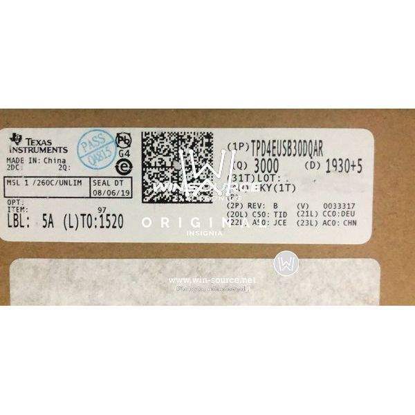 TPD4EUSB30DQAR label picture