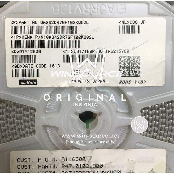 GA342DR7GF102KW02L label picture