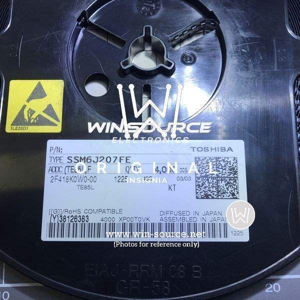 SSM6J207FE TE85L,F label picture