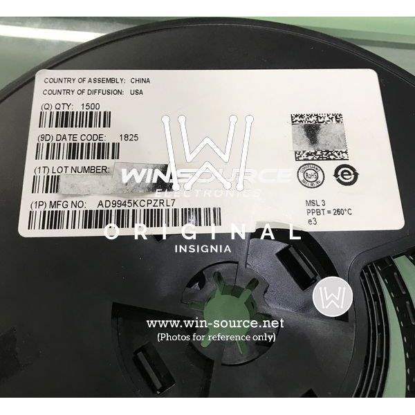 AD9945KCPZRL7 label picture