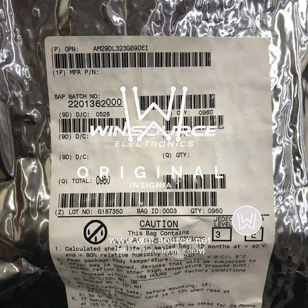 AM29DL323GB-90EI label picture