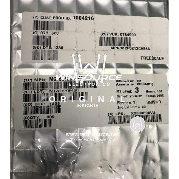 MCF5212CAE66 label picture