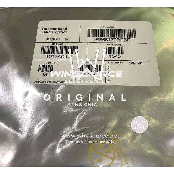 IRF6613TRPBF label picture 