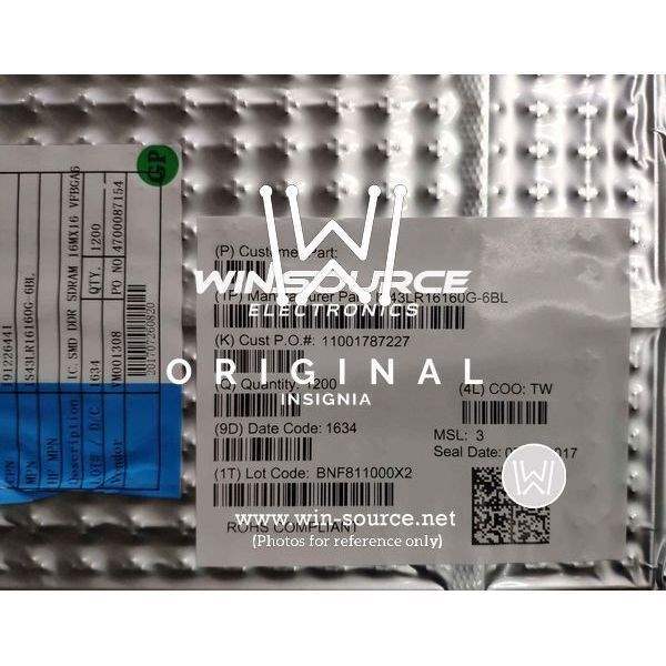 IS43LR16160G-6BL label picture