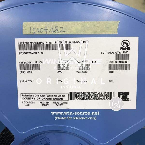PCT25VF512A-33-4C-SAE-T label picture