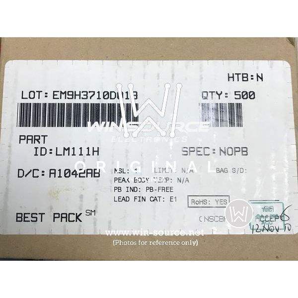 LM111H/NOPB label picture