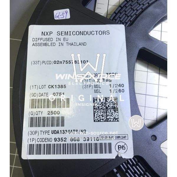 UDA1334ATS/N2,118 label picture