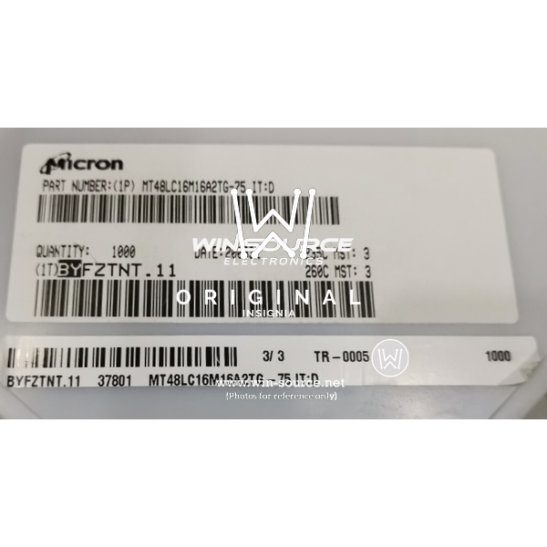 MT48LC16M16A2TG-75IT:D label picture