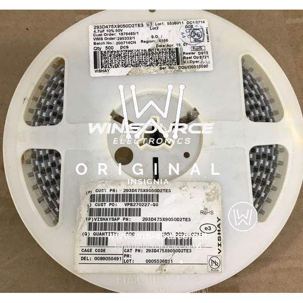 293D475X9050D2TE3 label picture