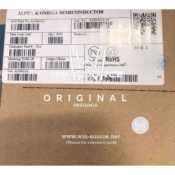 AO3401A label picture 2