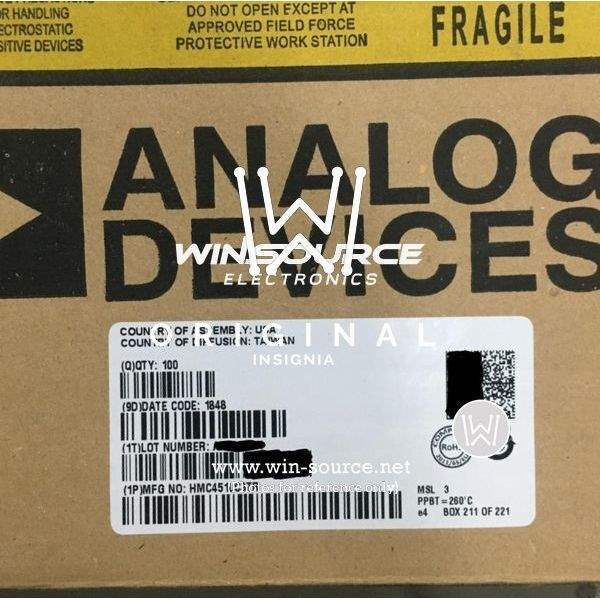 HMC451LC3TR label picture
