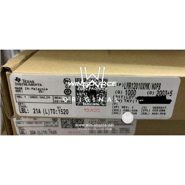 LMR12010XMK/NOPB label picture