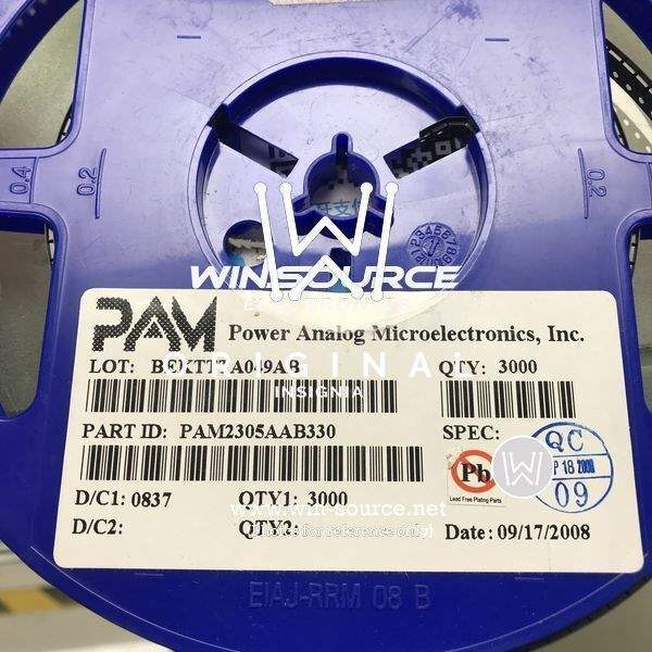 PAM2305AAB330 label picture