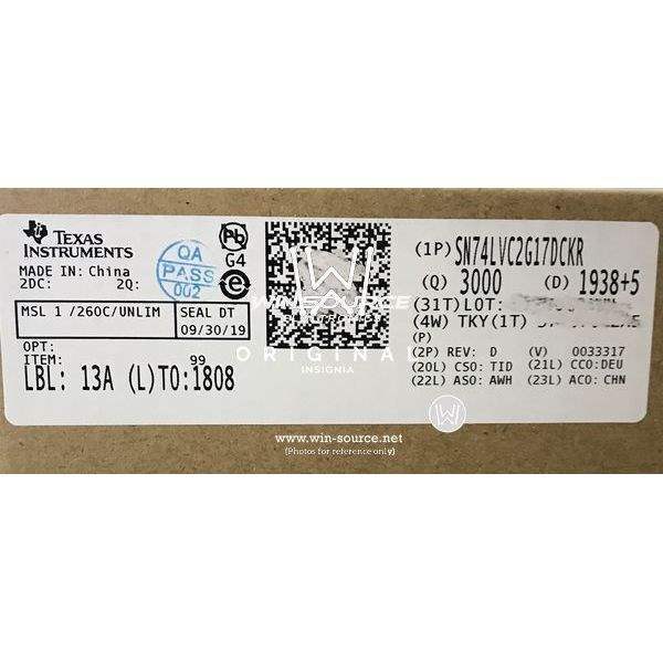 SN74LVC2G17DCKR label picture