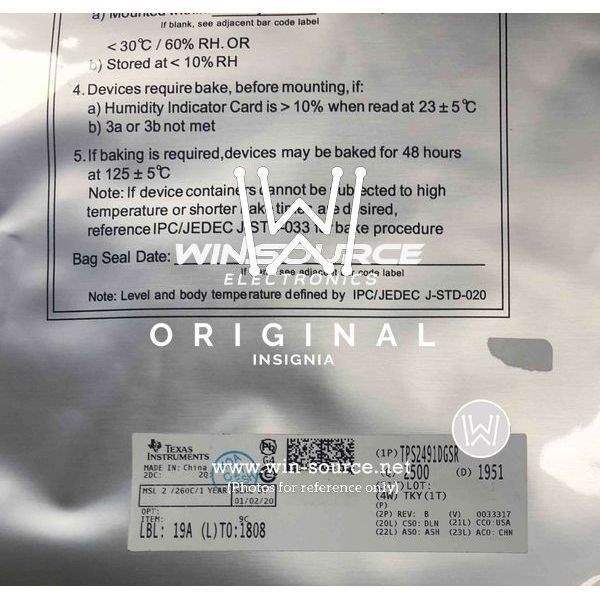 TPS2491DGSR label picture