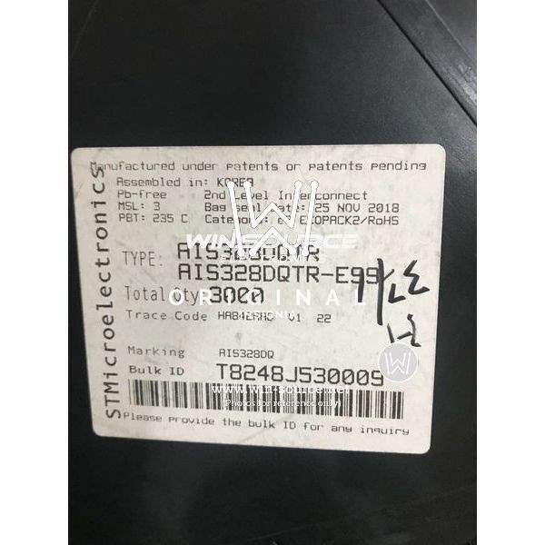 AIS328DQTR label picture