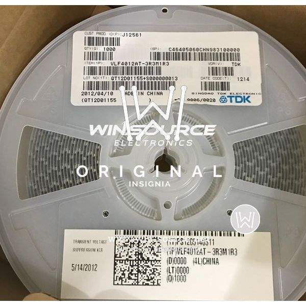 VLF4012AT-3R3M1R3 label picture