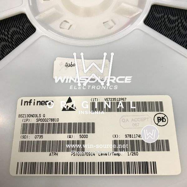 BSZ130N03LS G label picture