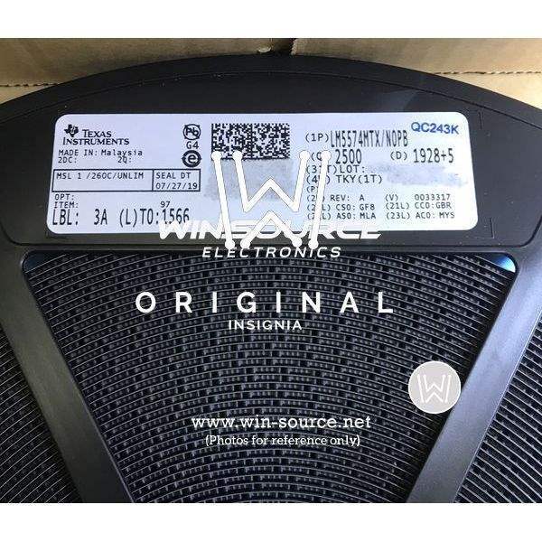 LM5574MTX/NOPB label picture