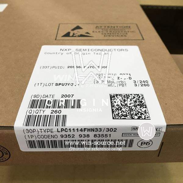 LPC1114FHN33/302 label picture 2