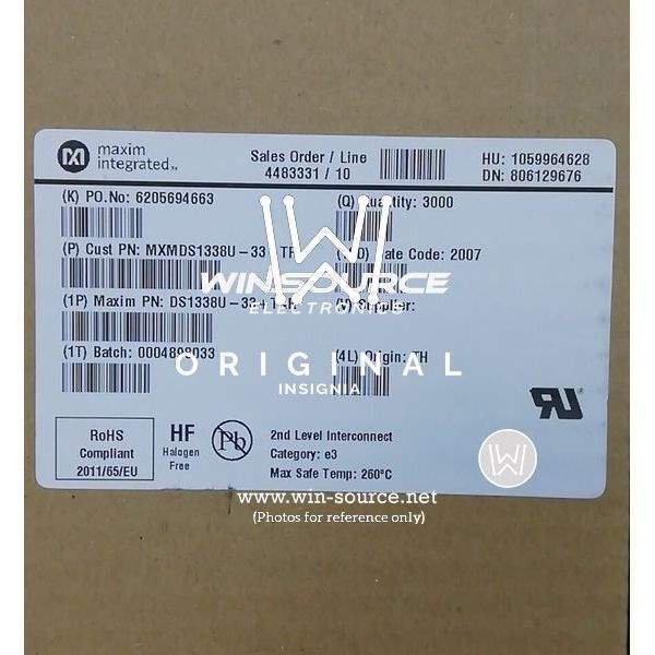  DS1338U-33+T&R label picture 2