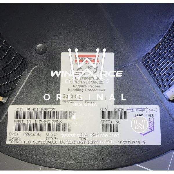 MM74HC138MX label picture