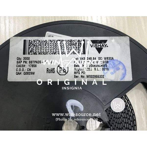 SSTPAD5-T1-E3 label picture