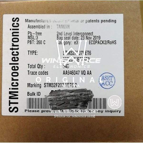 STM32F207VET6 label picture 2