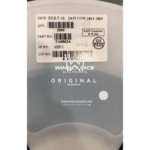 TA0862A label picture
