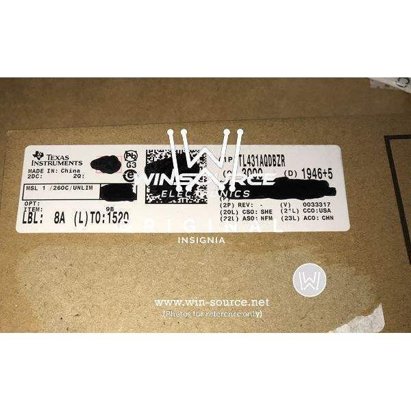 TL431AQDBZRG4 label picture
