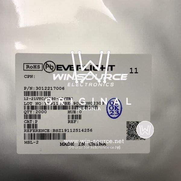 12-21UYC/S530-A3/TR8 label picture