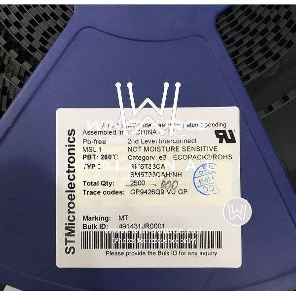SM6T33CA label picture