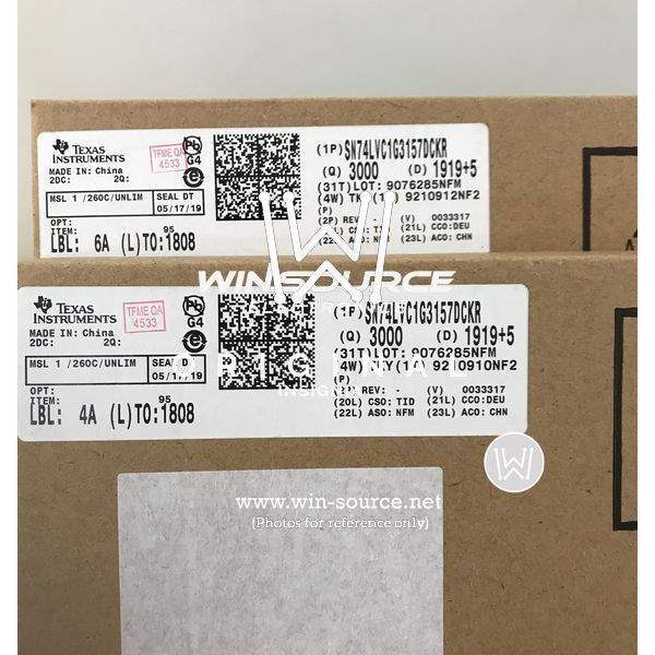 SN74LVC1G3157DCKR label picture