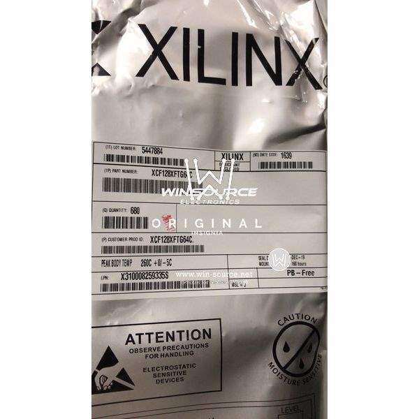 XCF128XFTG64C label picture