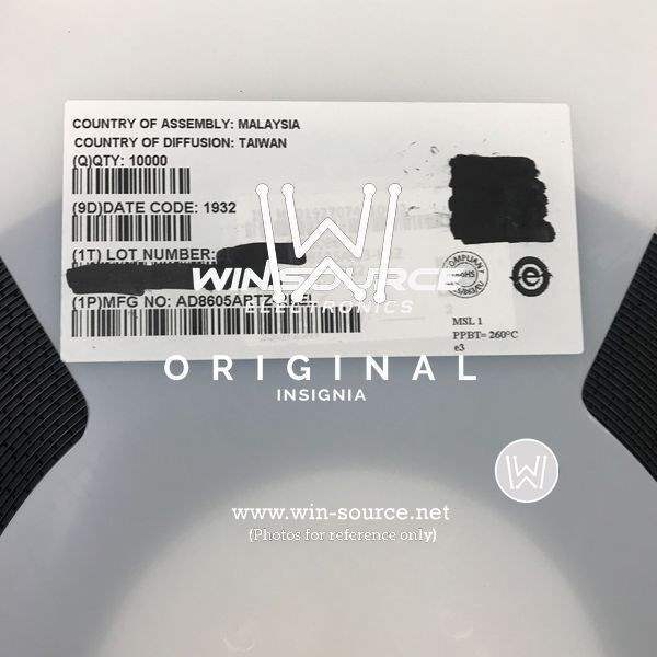 AD8605ARTZ-REEL label picture