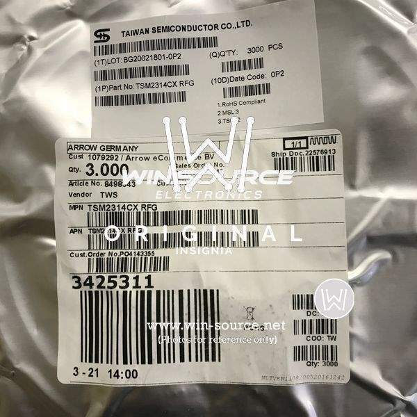 TSM2314CX RFG label picture 